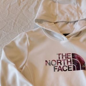 White Northface Hoodie